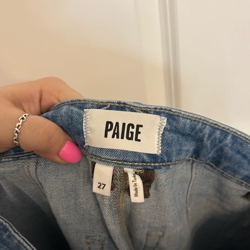 PAIGE Leenah Patch Pocket Jeans - Picture 4 of 6